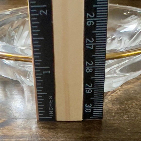 VINTAGE Mikasa Studio Nova Frosted Orchid Gold Rim 5” Candy Trinket Dish 1980s - Picture 4 of 5